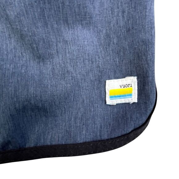 Vuori Banks Shorts Mens Medium Blue 8” Inseam Unlined Athletic Casual Workout - Picture 2 of 12